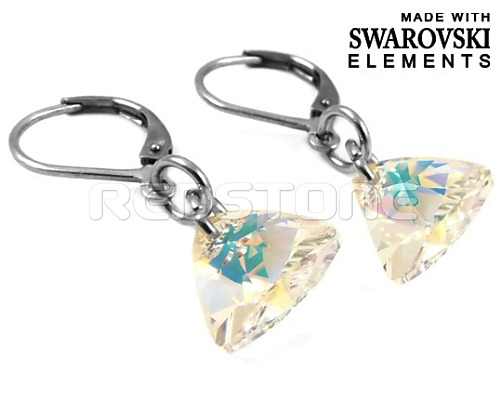 Náušnice Swarovski Elements RED8057